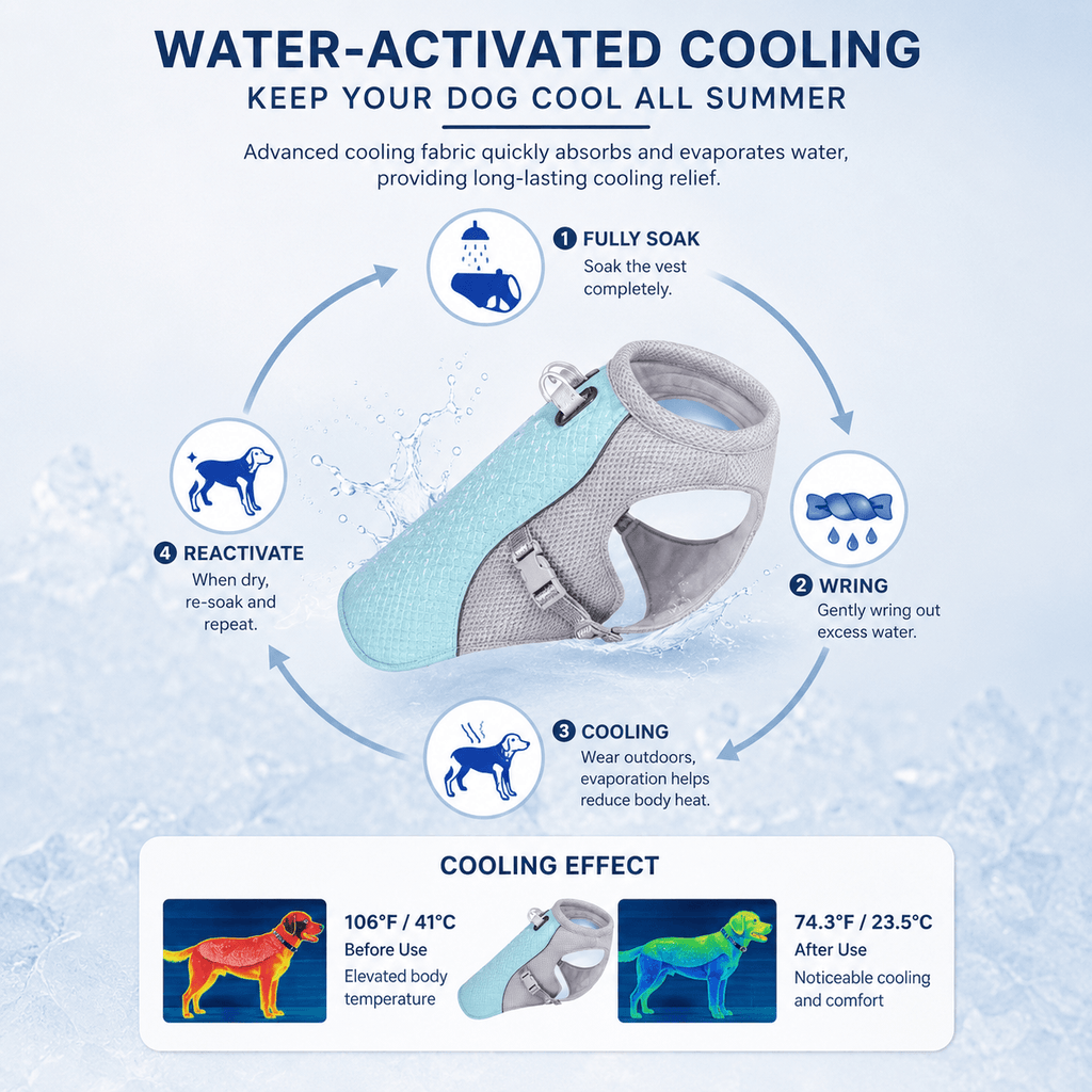 Dog Cooling Vest Harness