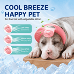 Pet Cooling Fan Hat