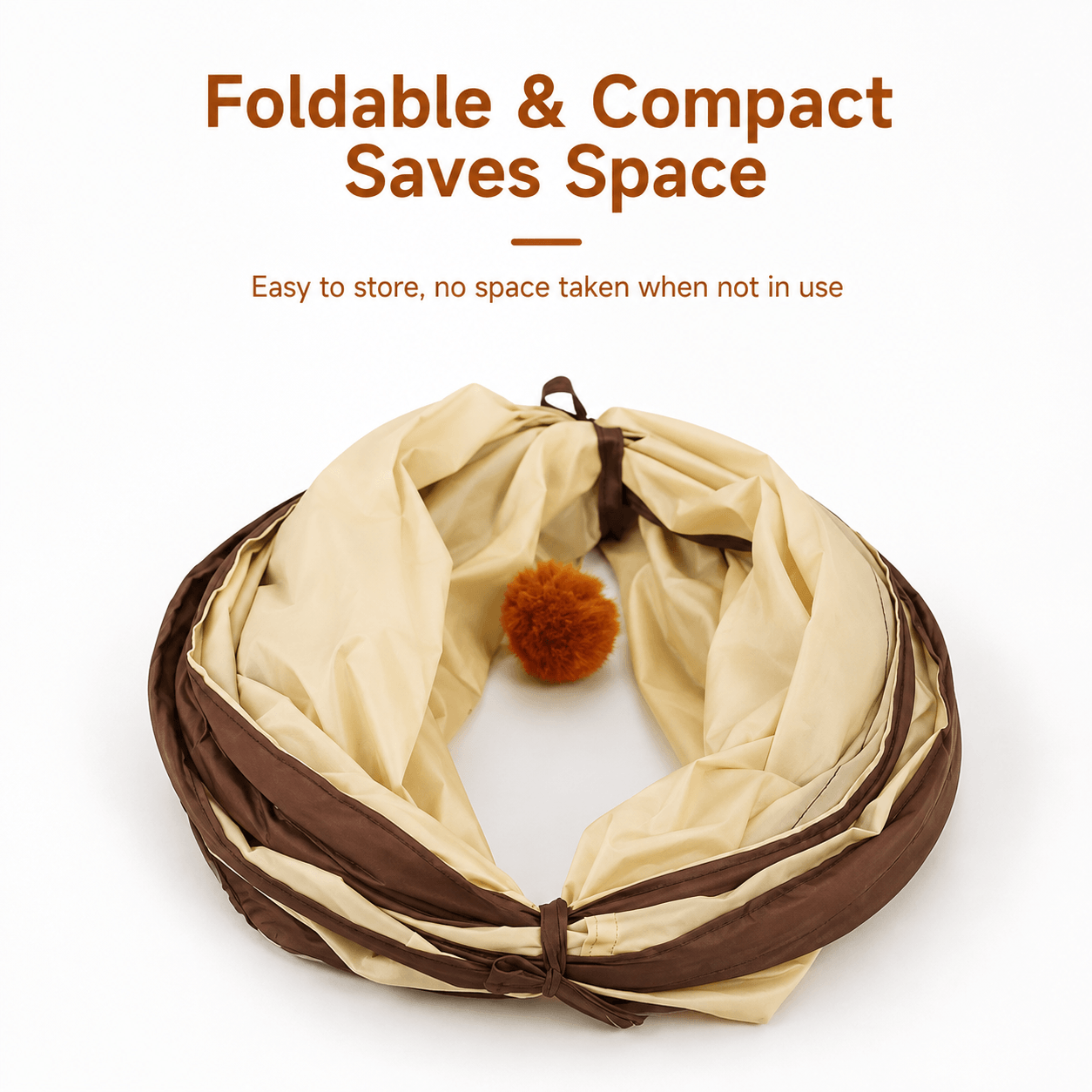 Foldable Cat Tunnel – Interactive Hide & Play Toy