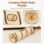 Foldable Cat Tunnel – Interactive Hide & Play Toy
