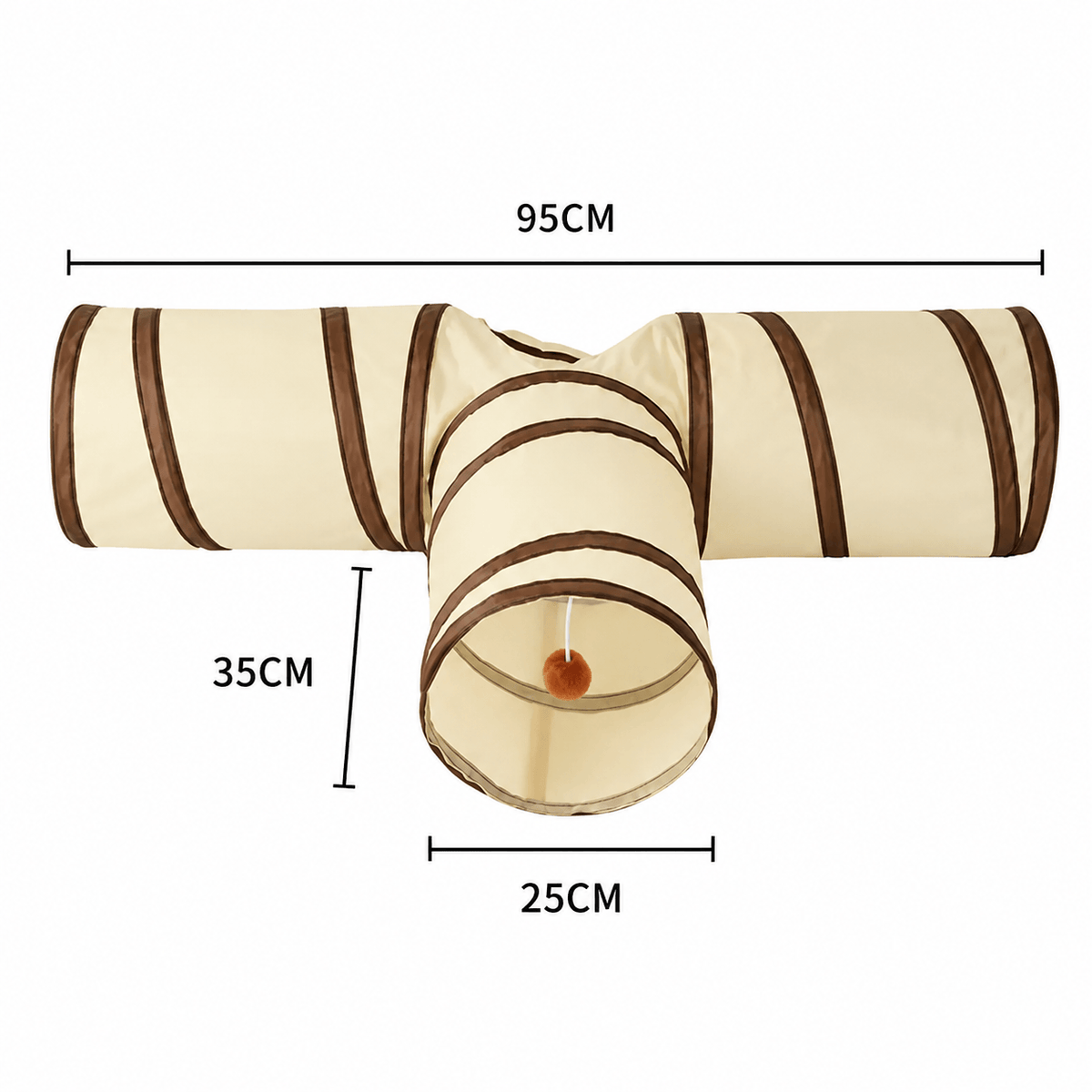 Foldable Cat Tunnel – Interactive Hide & Play Toy