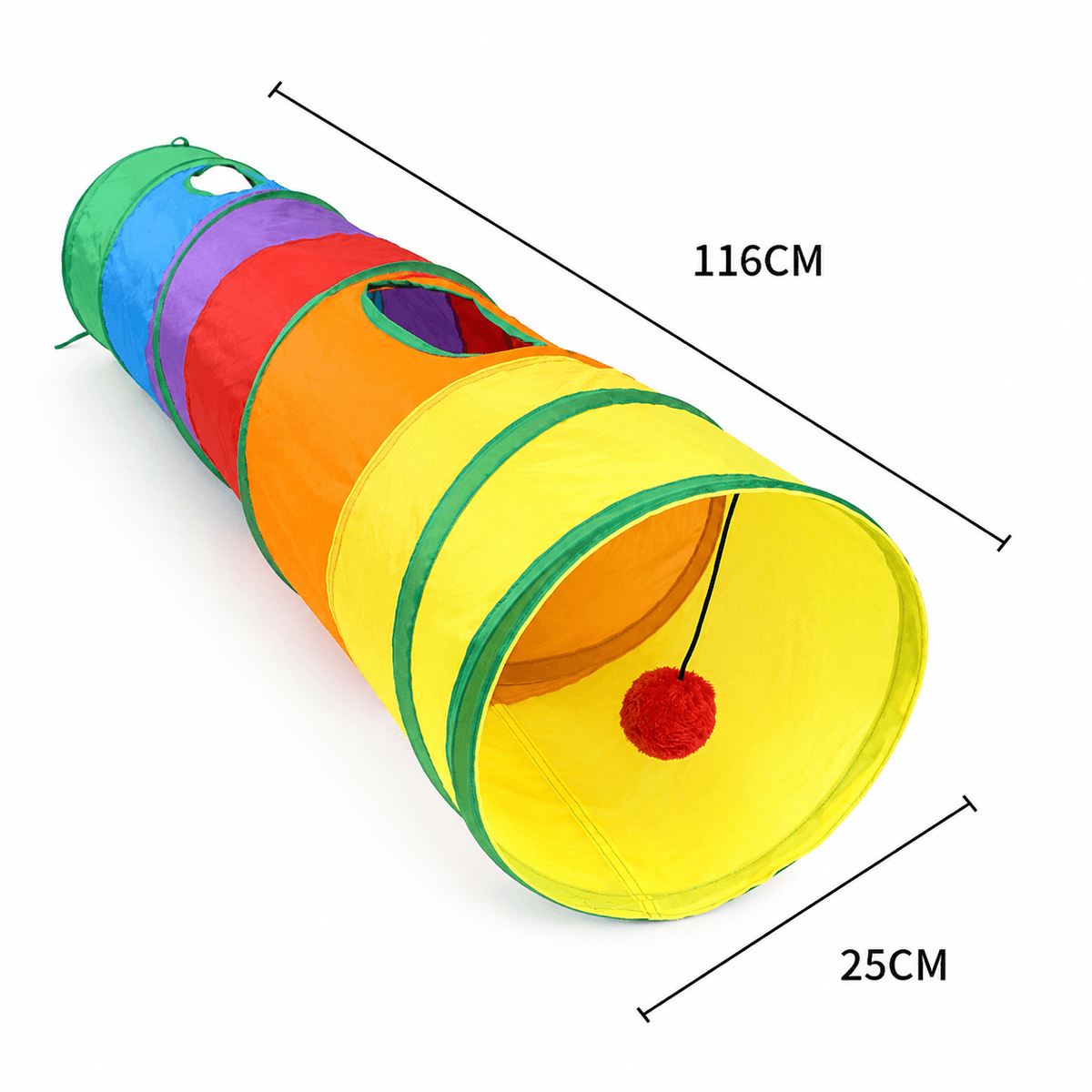 Foldable Cat Tunnel – Interactive Hide & Play Toy