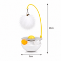 Interactive Cat Toy with Feather, Bell & Catnip