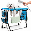 Senior Pet Grooming Hammock – Full Body Support & Foldable Grooming Table