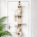 Door-Mounted Cat Climber – Space-Saving Multi-Level Cat Tree