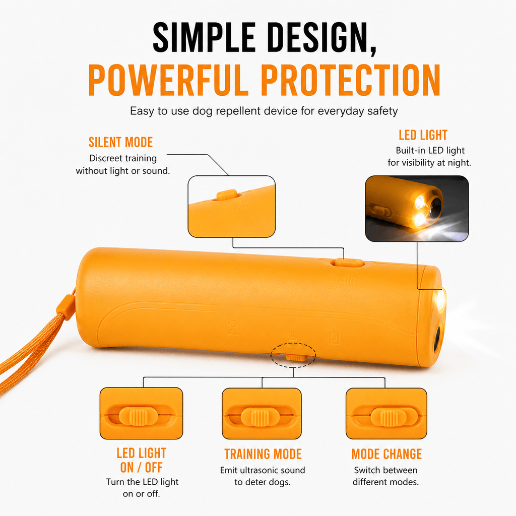 Portable Dog Deterrent Device