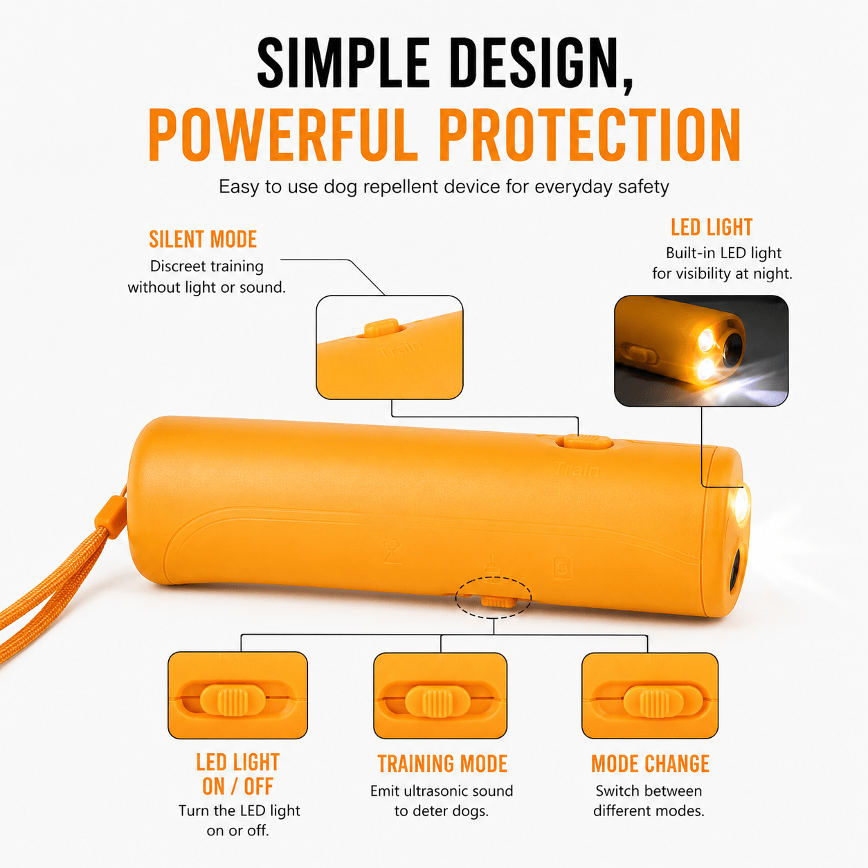 Portable Dog Deterrent Device