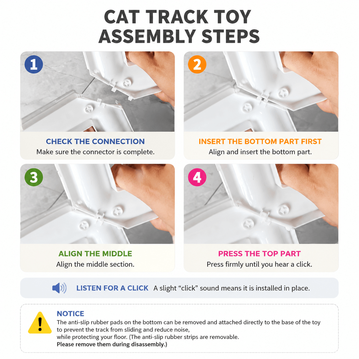 Infinity Cat Track Toy – Interactive Rolling Ball Puzzle for Indoor Cats