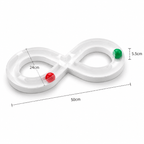 Infinity Cat Track Toy – Interactive Rolling Ball Puzzle for Indoor Cats