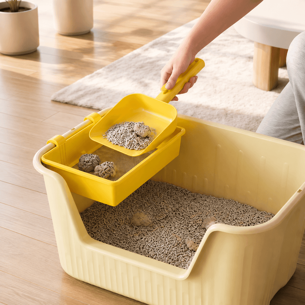 Stainless Steel Cat Litter Sifting Tray