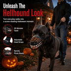 Scary Dog Muzzle with Teeth