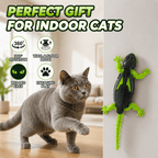 Wall Climbing RC Lizard Toy for Cats