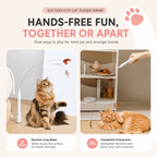 Interactive Butterfly Cat Toy – Automatic 360° Rechargeable Self-Play Teaser