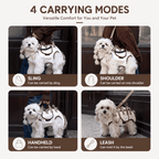 Dog Carrier Harness with Leash