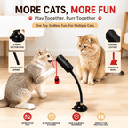 Interactive Cat Boxing Toy – Suction Cup Self-Play Punching Toy for Cats