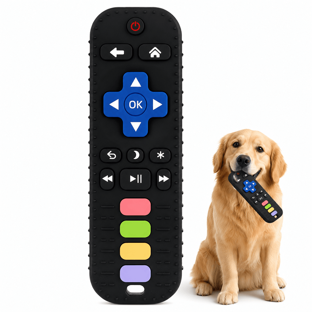 Silicone TV Remote Dog Chew Toy
