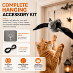 Interactive Flying Bat Cat Toy with Auto Flapping Wings Fursera