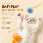 Interactive Cat Ball Launcher Toy – Automatic Plush Ball Shooter for Indoor Cats