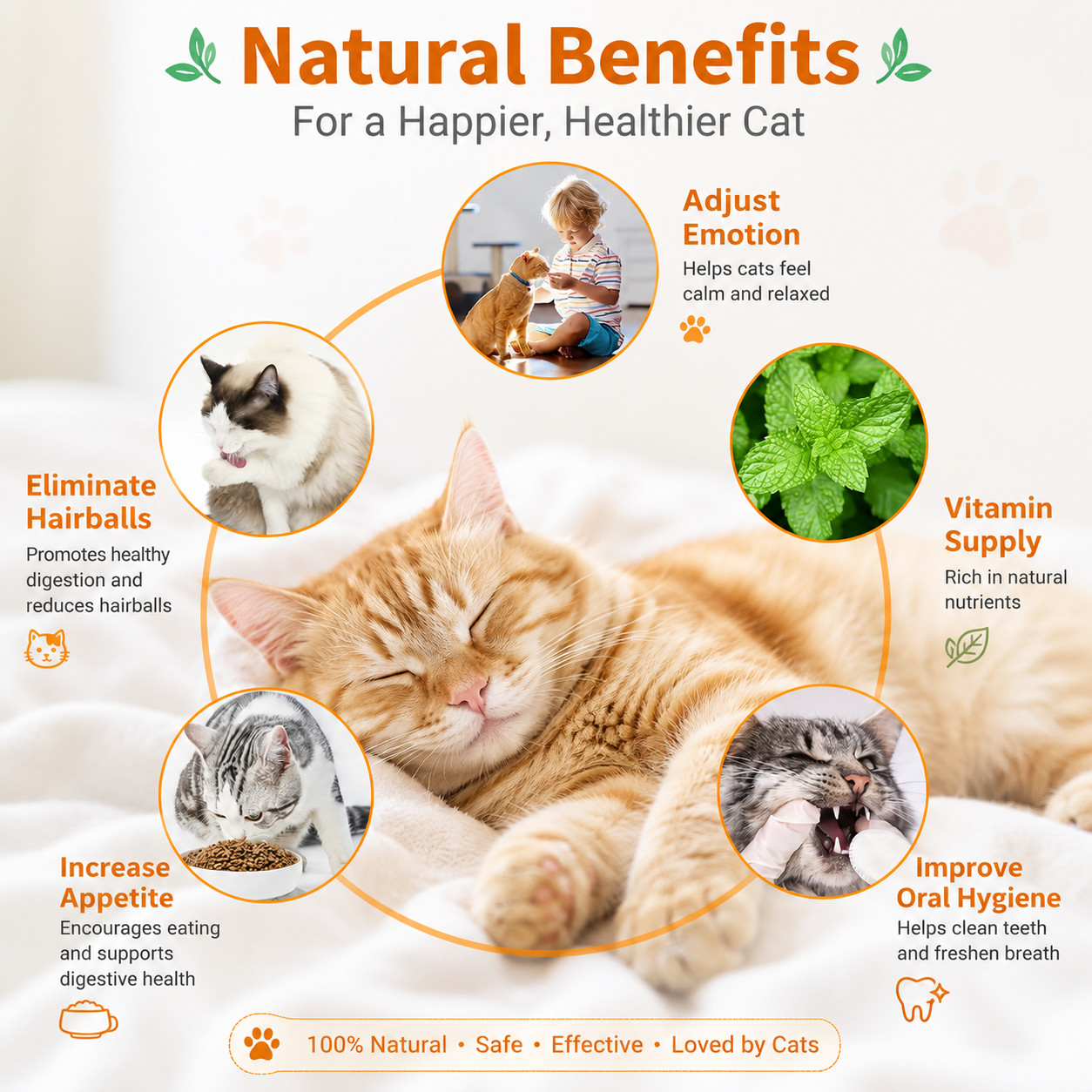 Catnip & Silvervine Cat Toy Balls – 4PCS