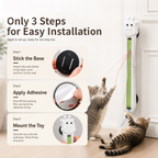 Automatic Retractable Cat Teaser