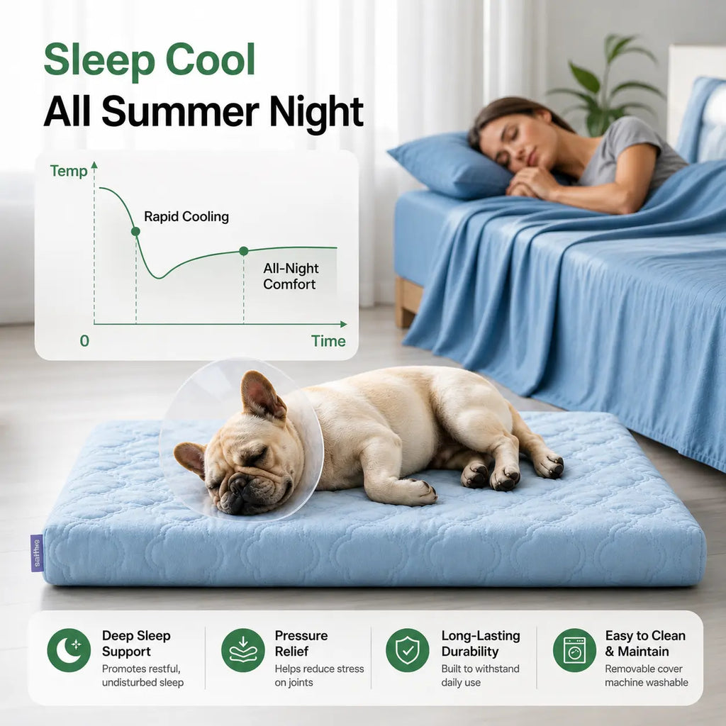Breathable Cooling Orthopedic Dog Bed