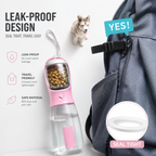 3-in-1 Portable Dog Water Bottle