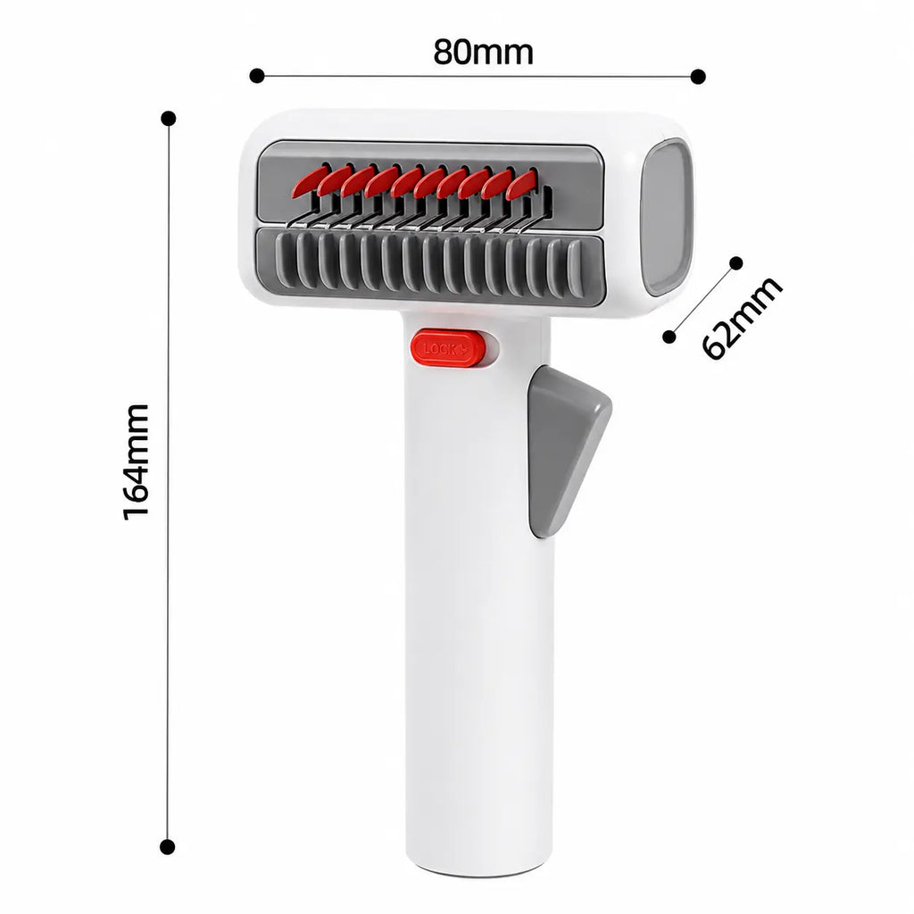 2-in-1 Pet Grooming Brush for Dogs & Cats