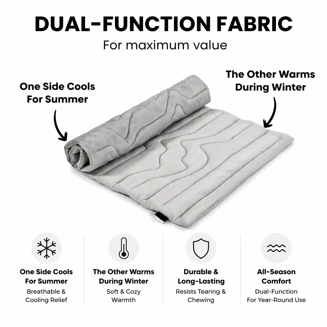 Dual-Side Cooling Dog Mat Fursera