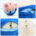 Squeaky Pig Dog Toy – Soft Plush Interactive Chew & Play Toy Fursera