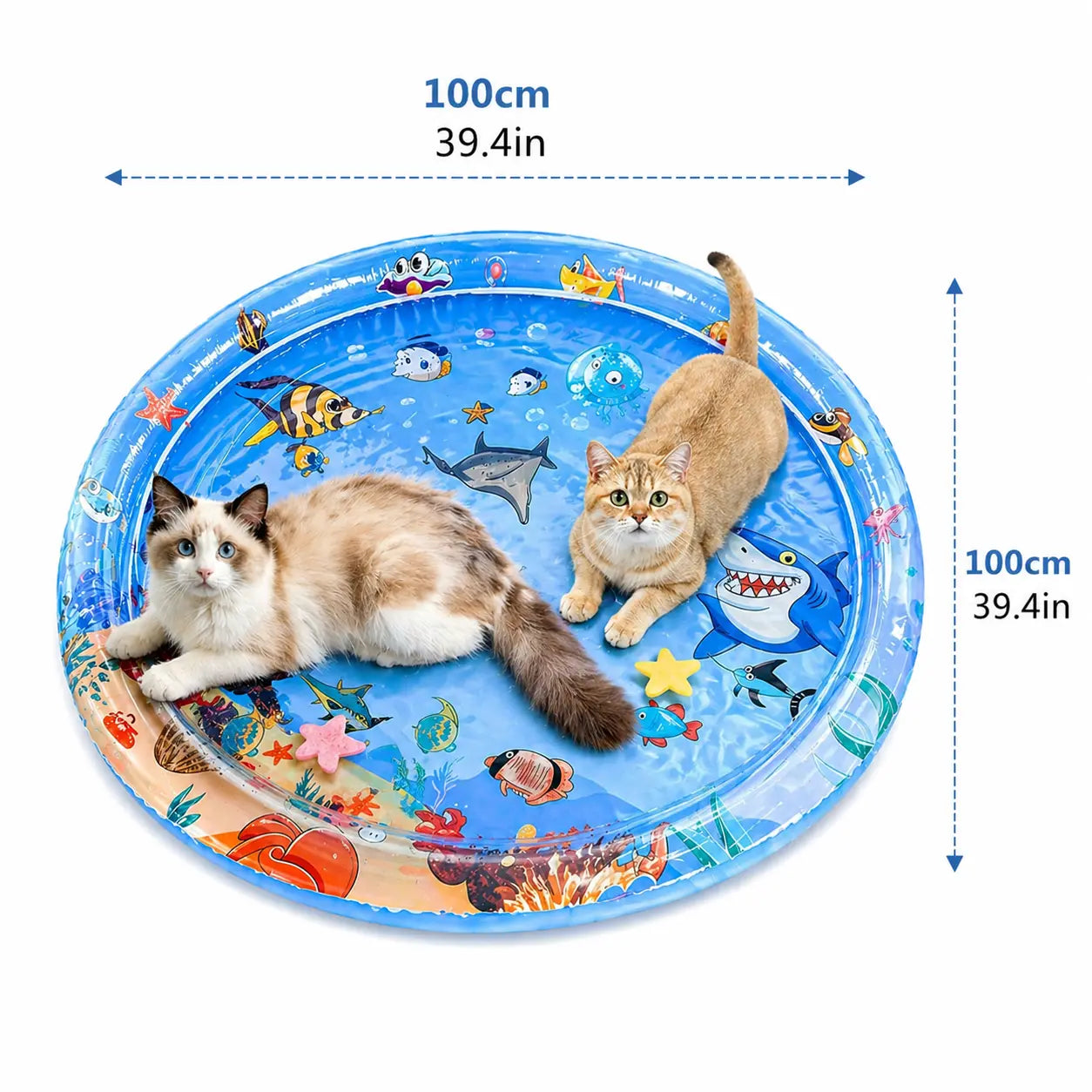 Interactive Cooling Water Mat for Cats Fursera