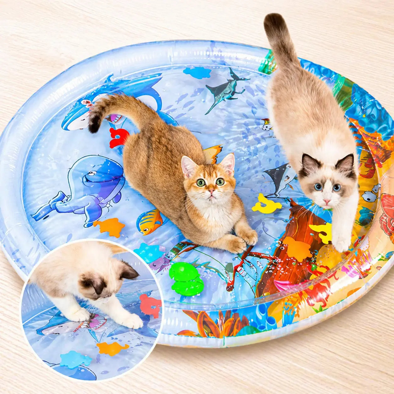 Interactive Cooling Water Mat for Cats Fursera