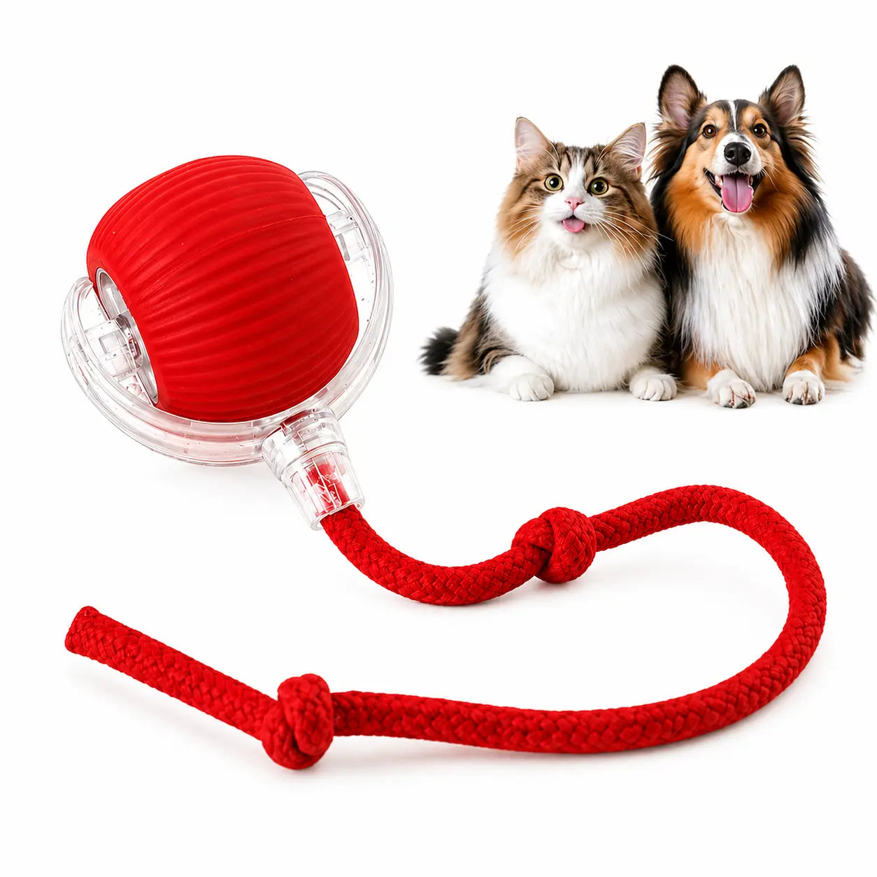 Rolling Fun Ball – Smart Interactive Pet Toy for Dogs & Cats Fursera