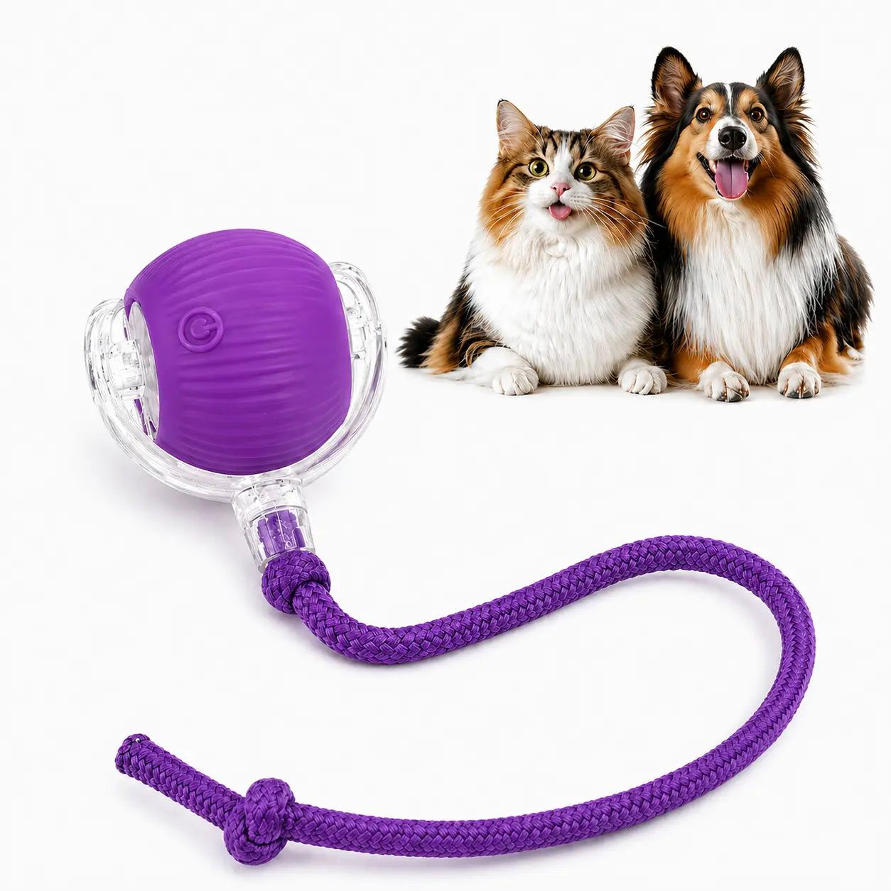 Rolling Fun Ball – Smart Interactive Pet Toy for Dogs & Cats Fursera