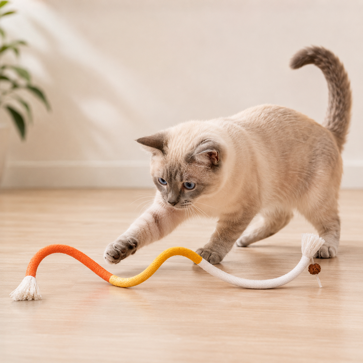 Cat Chew Rope Toys for Teeth Cleaning