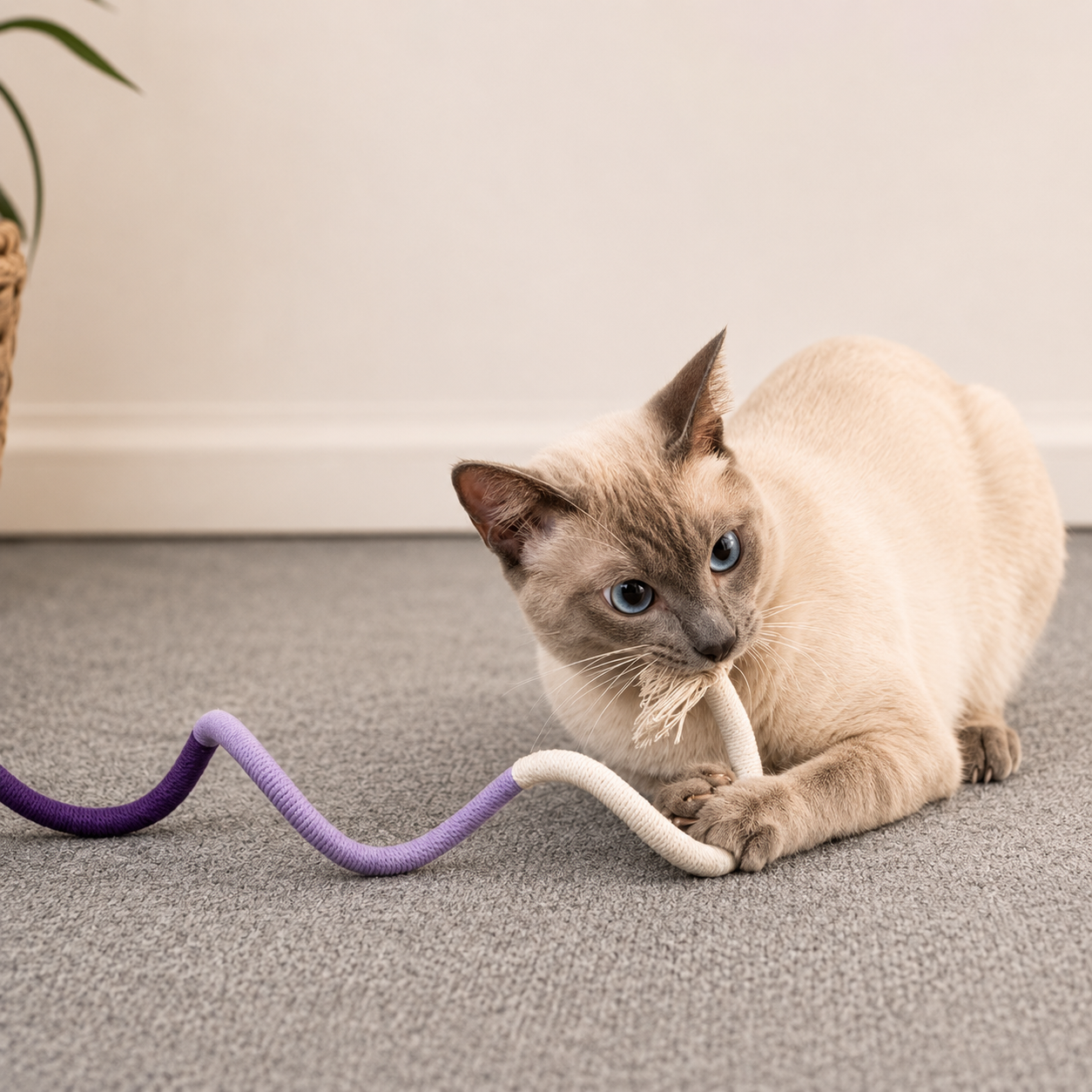 Cat Chew Rope Toys for Teeth Cleaning