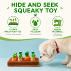 Carrot Garden Interactive Treat-Hiding Toy for Dogs