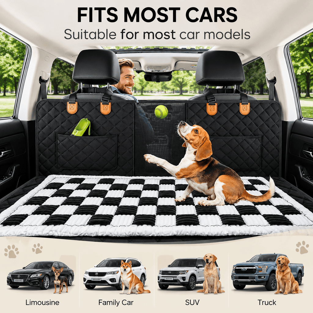Deluxe Back Seat Dog Bed Mat