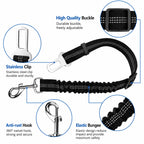 Dog Seat Belt – Shockproof Adjustable Car Safety Leash Fursera