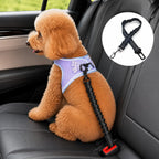 Dog Seat Belt – Shockproof Adjustable Car Safety Leash Fursera