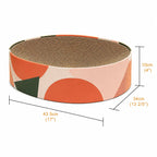 Cardboard Paradise Cat Bed for Stress-Relief, Claw Health & Furniture Safety Fursera