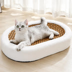 Scratch Lounge – Soft Plush Lounge Bed for Indoor Cats Fursera