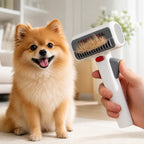 2-in-1 Pet Grooming Brush for Dogs & Cats
