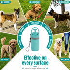 Dog Poop Scooper with Bags | Portable Pet Waste Cleaner