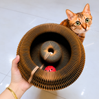 Interactive Honeycomb Cat Scratcher Lounge