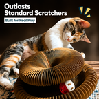 Interactive Honeycomb Cat Scratcher Lounge