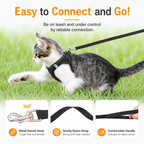 Breathable Adjustable Pet Harness &amp; Leash Set