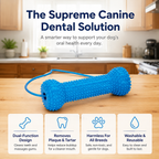 Dog Dental Chew Toy For Easier Teeth Brushing