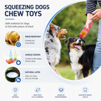 Bite-Resistant Tennis Ball Bottle Dog Chew Toy