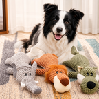 Interactive Dog Chew Toys with Squeakers