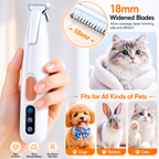 LED Pet Paw & Face Precision Trimmer